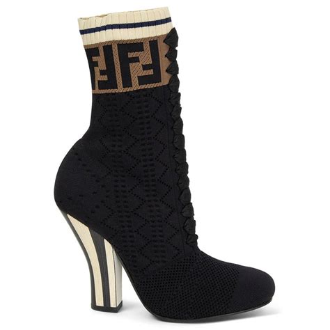 fendi sock ankle boots|Fendi boots 2021.